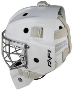 Warrior RF1+ Junior Goalie Mask -Best Hockey Store rf1jpm0wh war 03 i