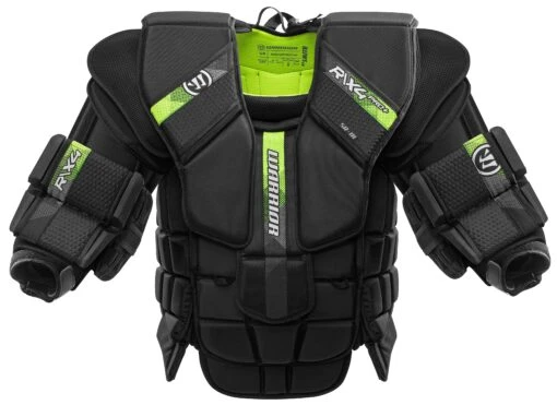 Warrior Ritual X4 Pro+ Senior Goalie Chest Protector -Best Hockey Store rx4cspp3bk war 01 i scaled