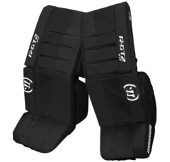 Warrior Ritual GT2 Intermediate Goalie Pads (w/ Knee Pads) -Best Hockey Store warrior ritual gt2 intermediate goalie pads black