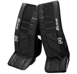 Warrior Ritual GT2 Junior Goalie Pads (w/ Knee Pads) -Best Hockey Store warrior ritual gt2 junior goalie pads black