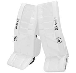 Warrior Ritual GT2 Junior Goalie Pads (w/ Knee Pads) -Best Hockey Store warrior ritual gt2 junior goalie pads white