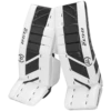 Warrior Ritual GT2 Junior Goalie Pads (w/ Knee Pads) -Best Hockey Store warrior ritual gt2 junior goalie pads white black