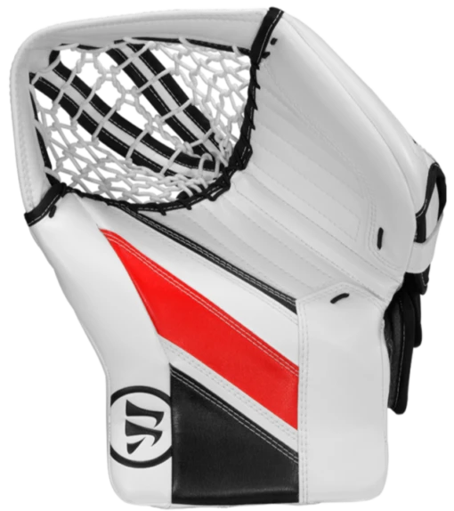 Warrior Ritual GT2 Pro Senior Goalie Catcher -Best Hockey Store warrior ritual gt2 pro senior goalie catcher white red black