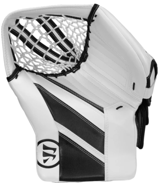 Warrior Ritual GT2 Senior Goalie Catcher -Best Hockey Store warrior ritual gt2 senior goalie catcher black white