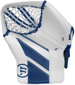 Warrior Ritual GT2 Senior Goalie Catcher -Best Hockey Store warrior ritual gt2 senior goalie catcher white blue