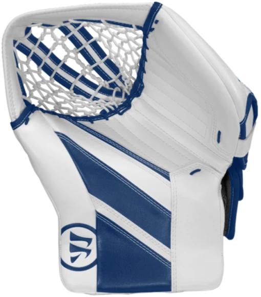 Warrior Ritual GT2 Senior Goalie Catcher -Best Hockey Store warrior ritual gt2 senior goalie catcher white blue