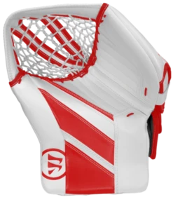 Warrior Ritual GT2 Senior Goalie Catcher -Best Hockey Store warrior ritual gt2 senior goalie catcher white red